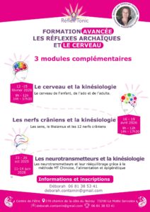 Formation avancée, Réflexes Archaïques et le cerveau